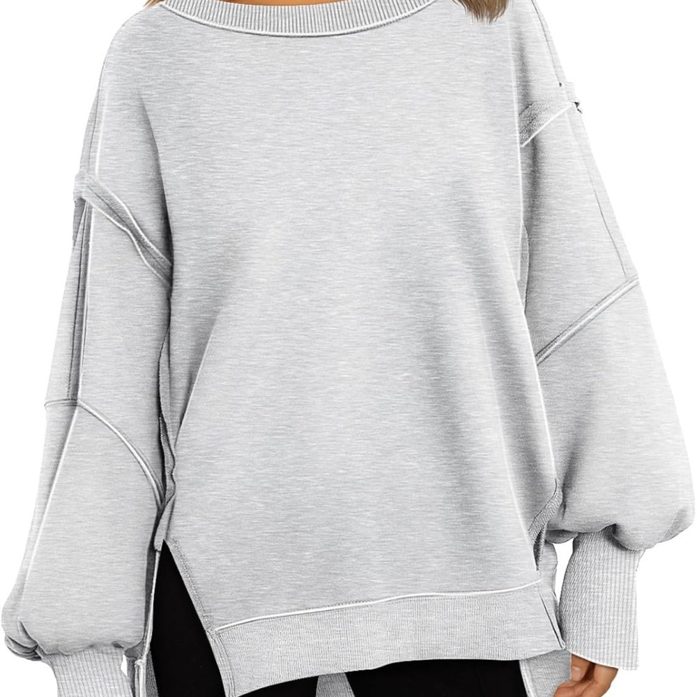 Automet Gray Knit Sweater